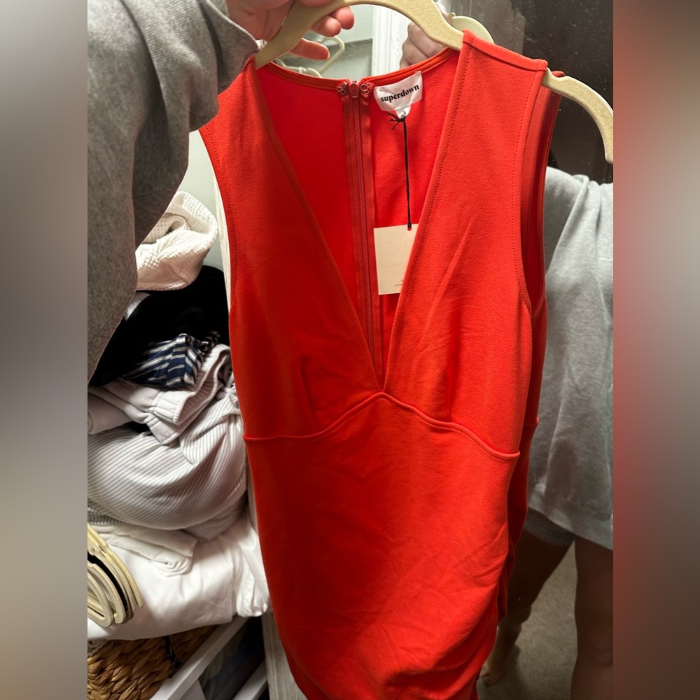 Superdown Revolve Red Mini Bodycon Dress - Picture 10 of 10
